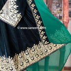 Afghan nikkah frock in zartar work