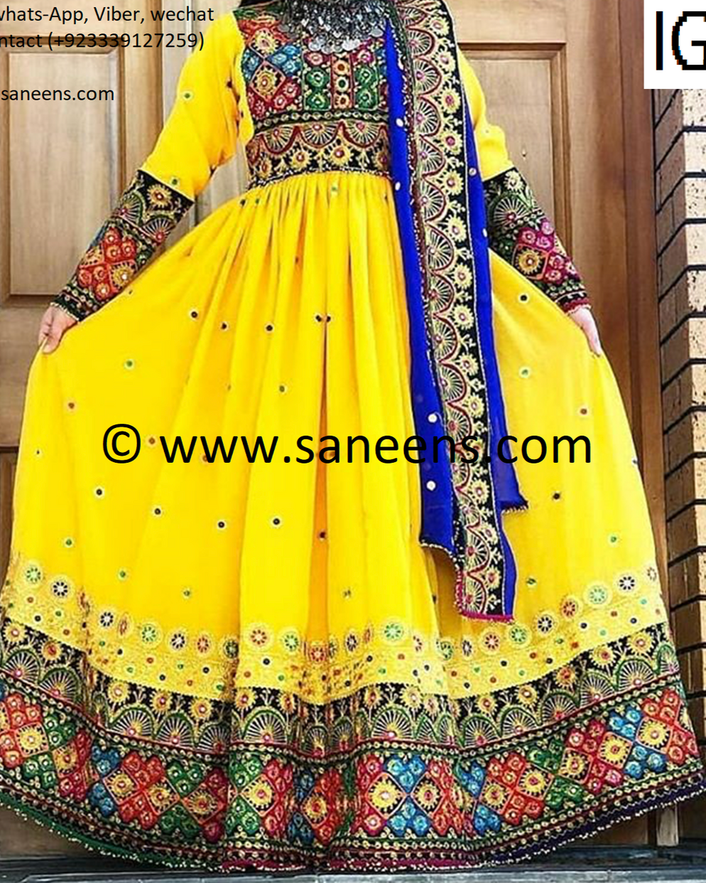 Afghan Bridal Gown Dress