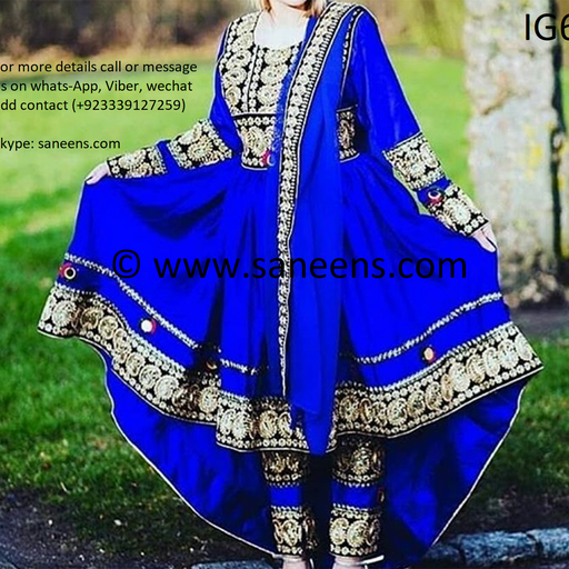 New afghan kuchi bridals online  attan frock for sale