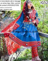 Kuchi Bridal Embroidery Frock