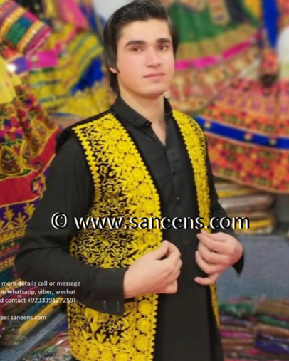 Embroidered Vest for Men