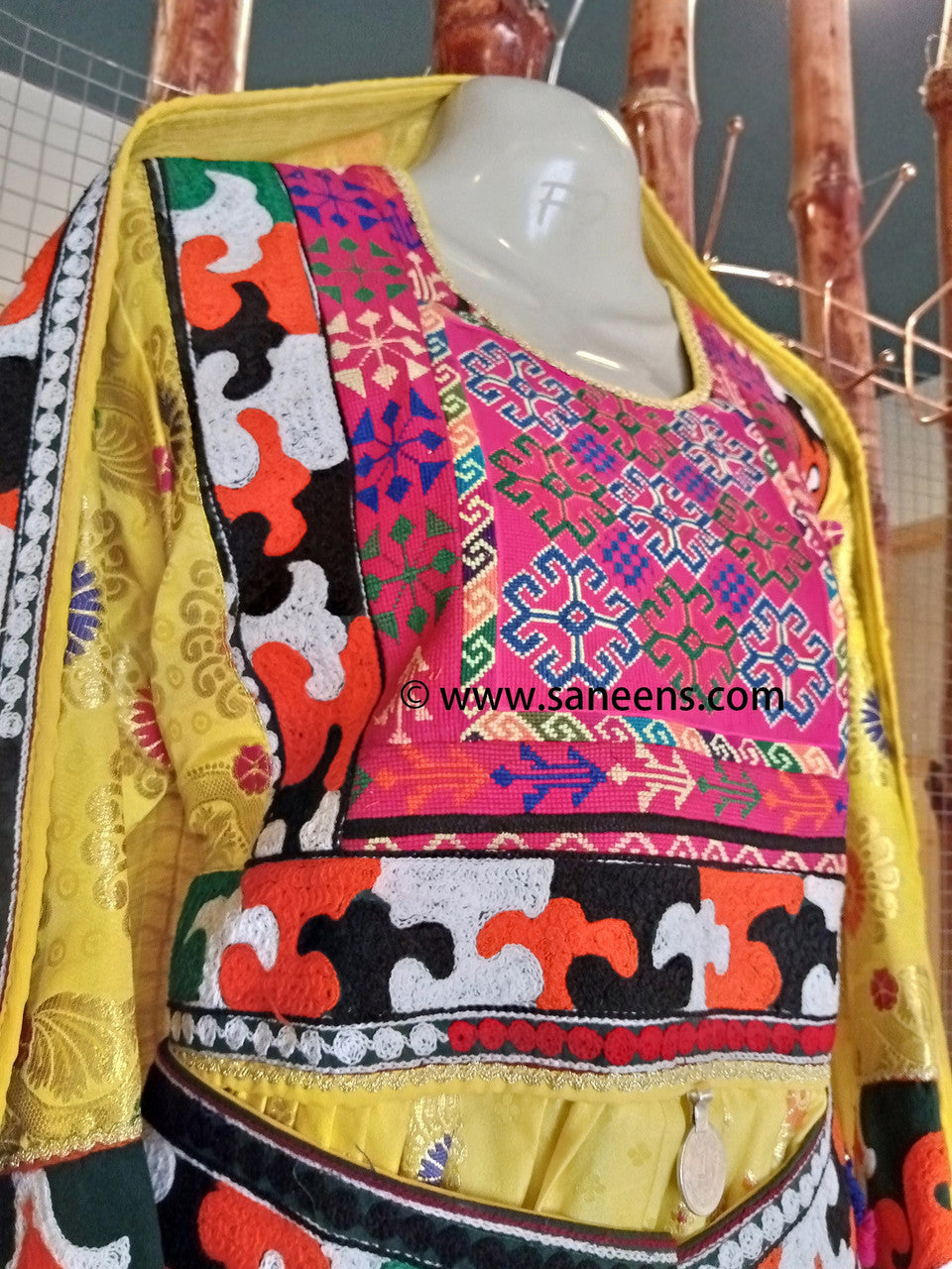 clothes by saneens in yellow color