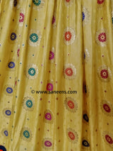 Afghan Girls Dress In Yellow Color