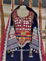 Afghan Bridal Embroidered Dress