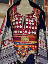 Afghan Bridal Embroidered Dress