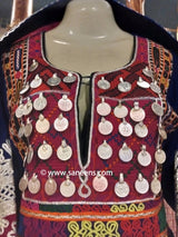 Afghan Bridal Embroidered Dress