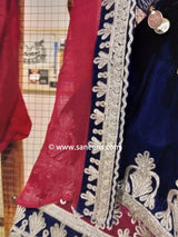 Afghan Bridal Embroidered Dress