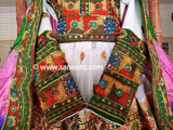 White Color Beautiful Afghan Clothes