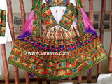 White Color Beautiful Afghan Clothes