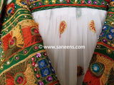 White Color Beautiful Afghan Clothes