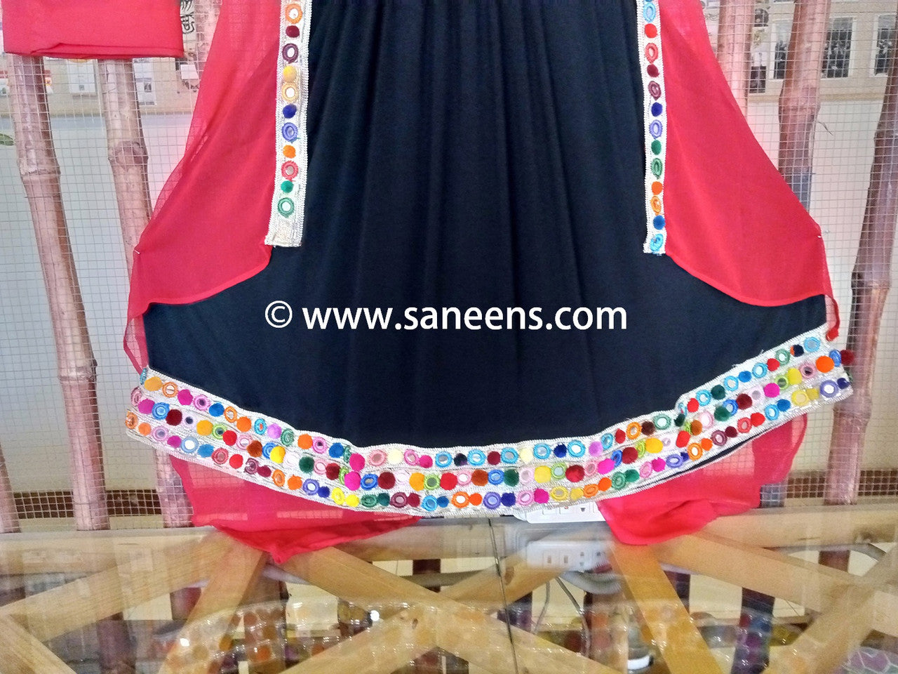 Afghan embroidery bridals clothes