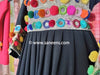Afghan fashion black frock