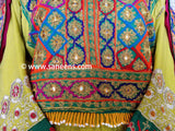Hand Embroidered Afghan Girls Suit
