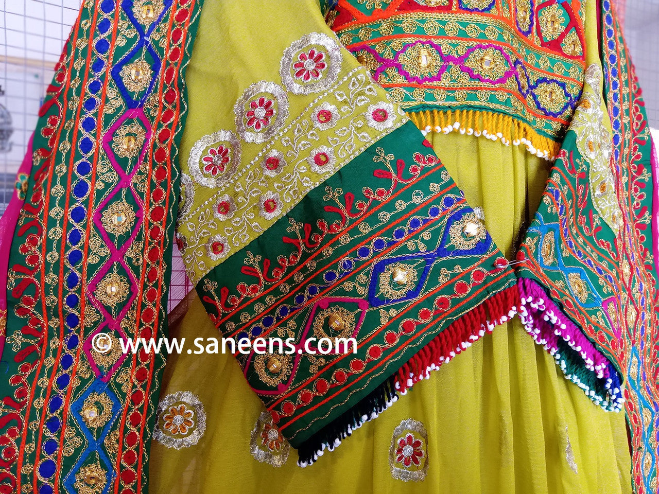 details views of sleeves