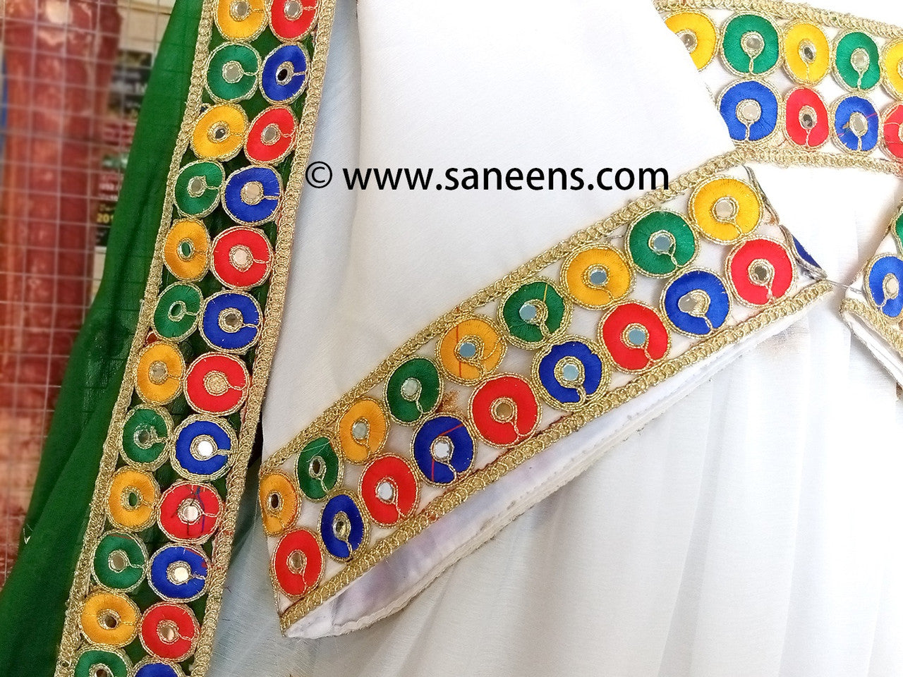 new white fashionable handmade clothes