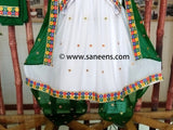 Elegant Afghan Bridal Dress