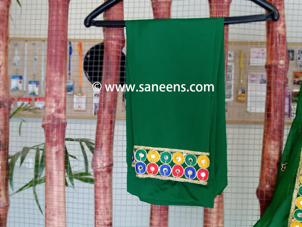 white custom order embroidery simple dress