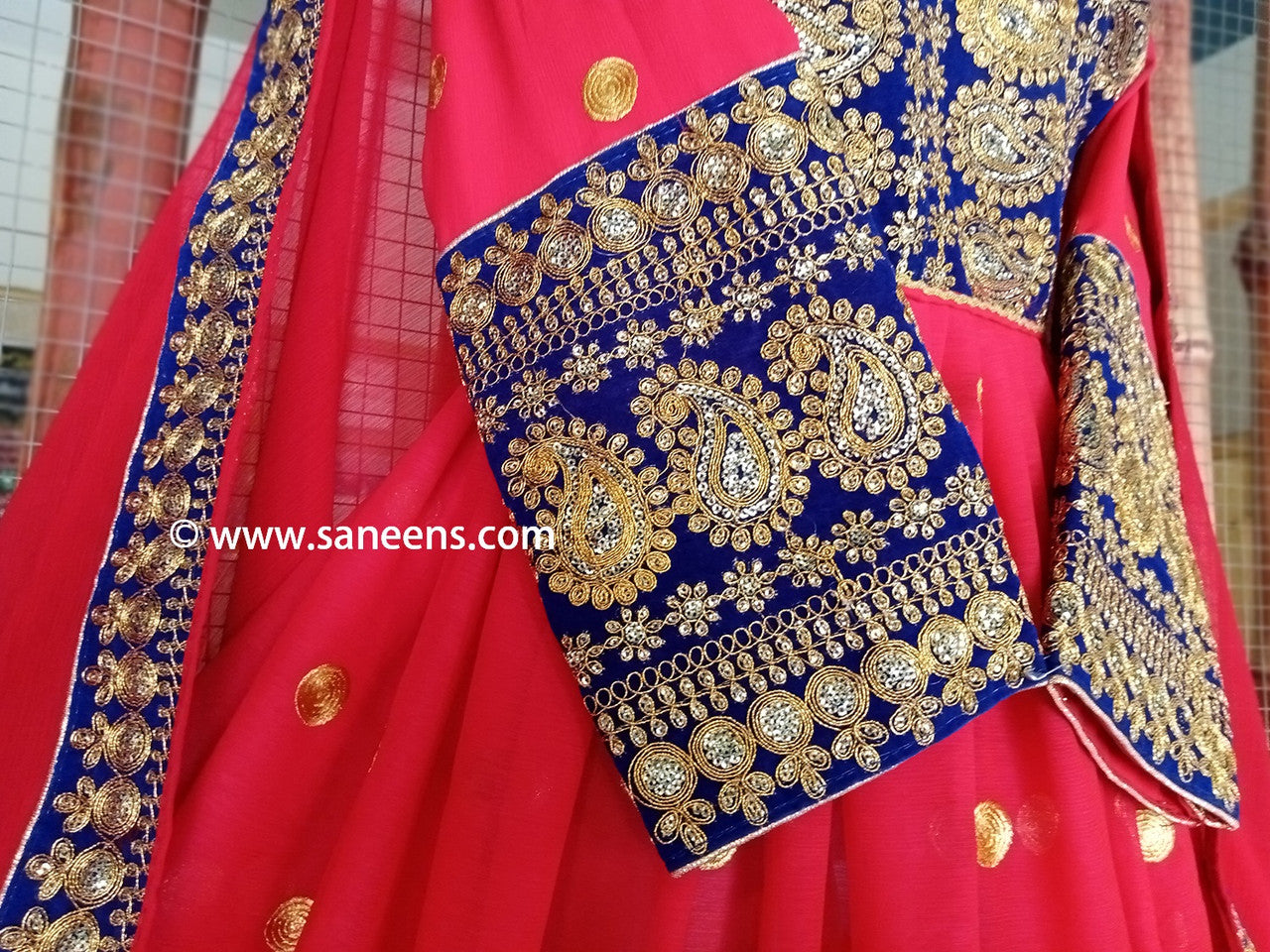 New Afghan red dress