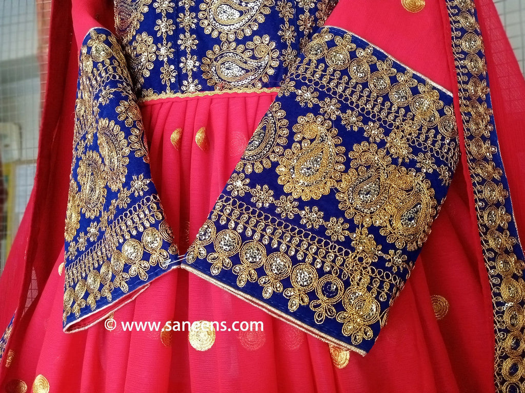 Afghan nikkah frock