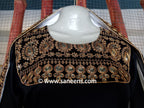 afghan dress with kuchi style embroidery