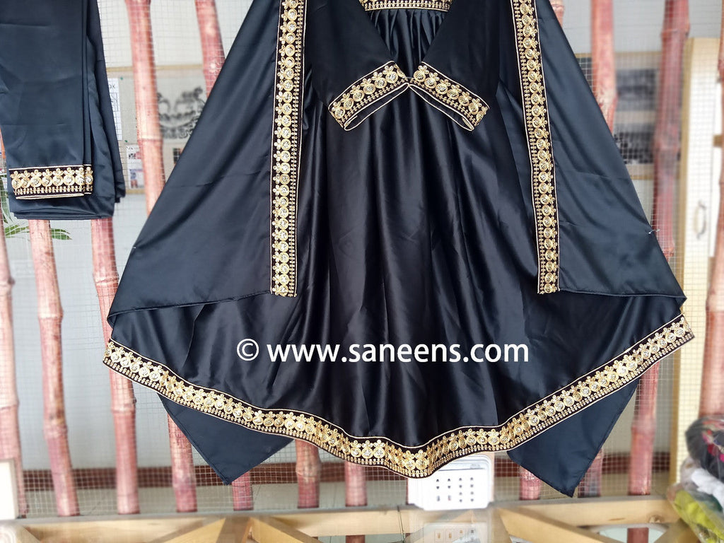 afghan weddings black dress