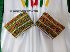 saneens afghan dress with handmade simple work