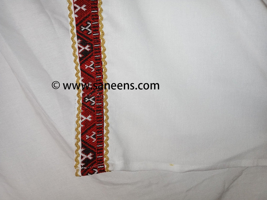 buy new afghan white long frock