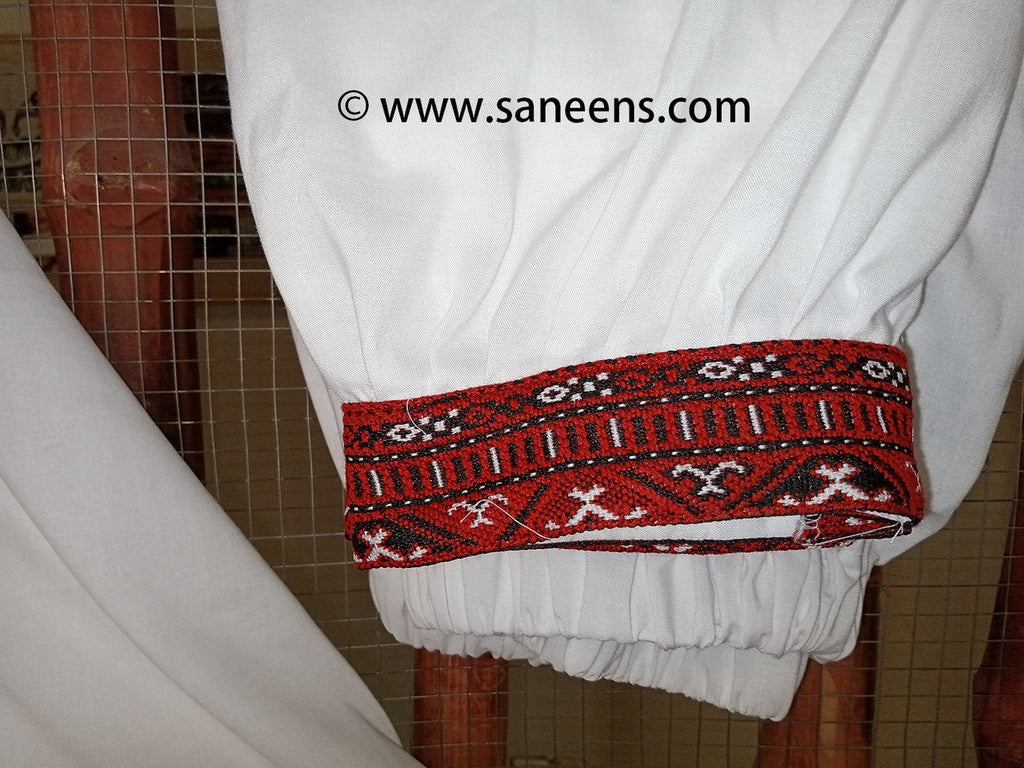 handmade style white dress