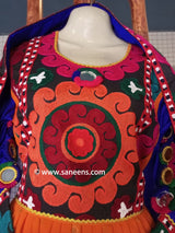 Afghan Hand Embroidered Frock