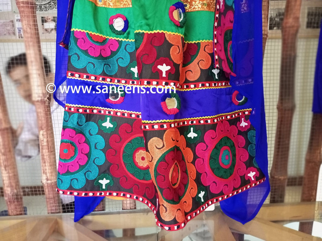 Afghan fashion ethnic kuchi style dress