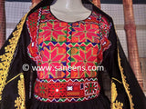 Traditional Afghan Eid Dress In Black Color