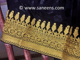 Traditional Afghan Eid Dress In Black Color