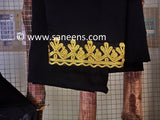 Traditional Afghan Eid Dress In Black Color