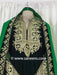 afghan velvet  embroidery dress