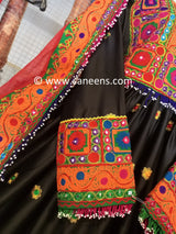 New Afghan Traditional Kochi  Simple embroidery three piece suit