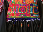 new afghan fashion black color beautiful dress