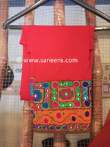 New Afghan Traditional Kochi  Simple embroidery three piece suit