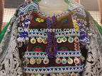 Afghan boho fashion coins dress