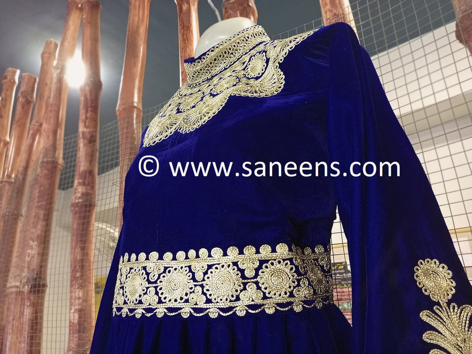 saneens online blue frocks