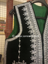 Afghan Groom Velvet Vest