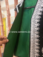 details view of afghan vest