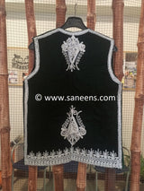 Afghan Groom Velvet Vest