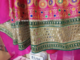 Pink Color Kuchi Girls Nikah Frock