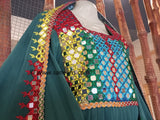 Afghan Mirror Work Dress