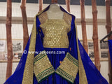 Afghan  Hand Embroidery Work Dress