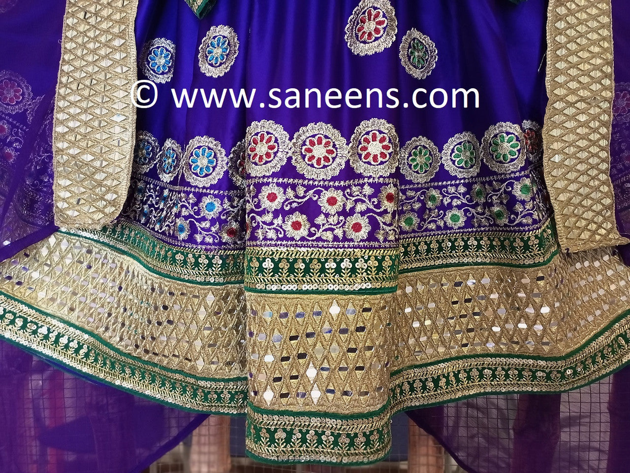 clothes for sale in purple color