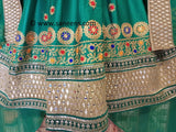 Afghan Hand Embroidery Mirror Work Dress
