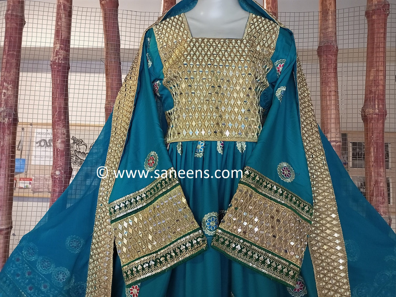 bridals afghan dress