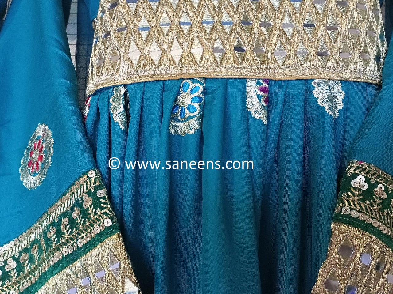 new fashionable mirror work online clothes