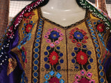 Afghan Hand Embroidered Bridal Dress